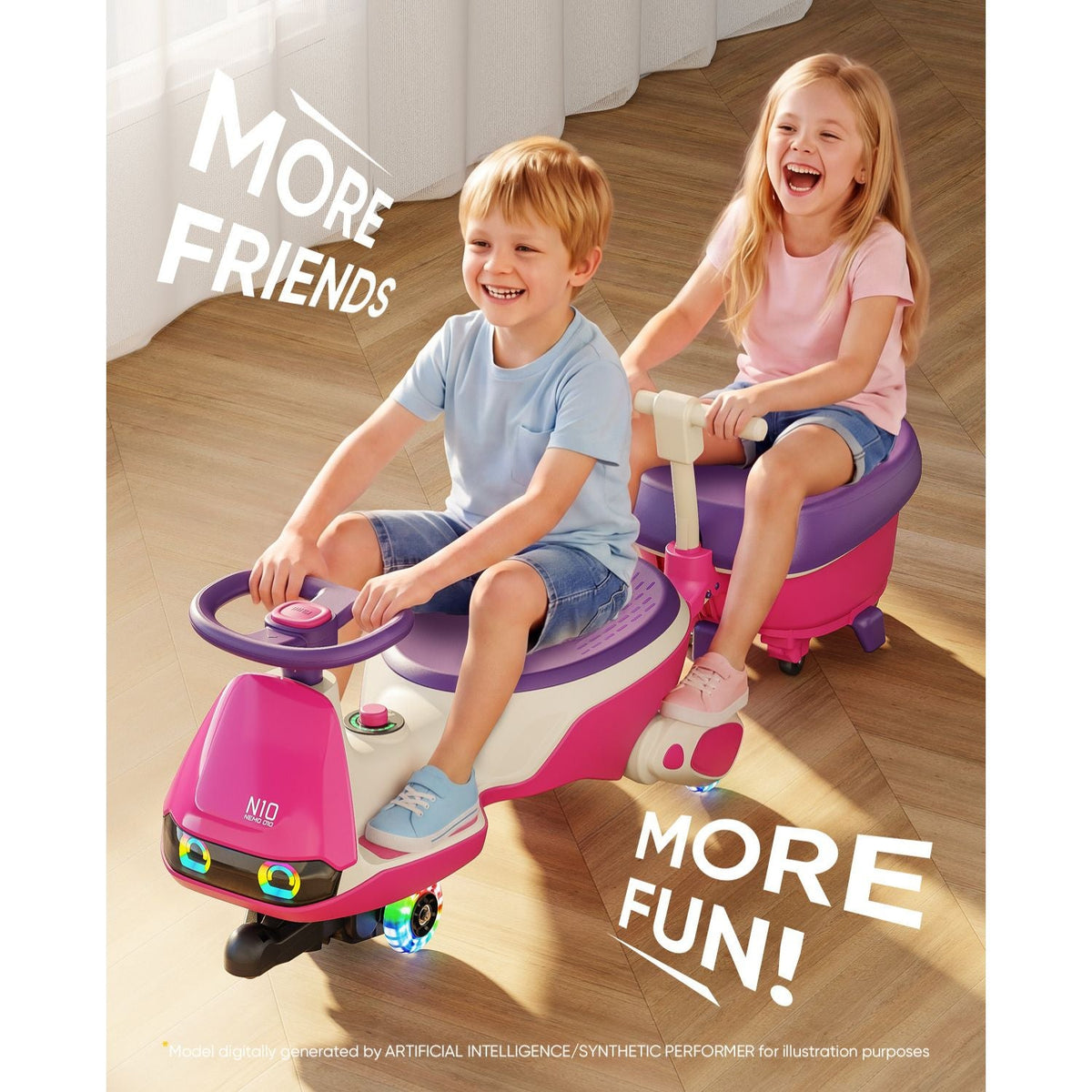 FanttikRide N10 Trailer for N10 Series Wiggle Car