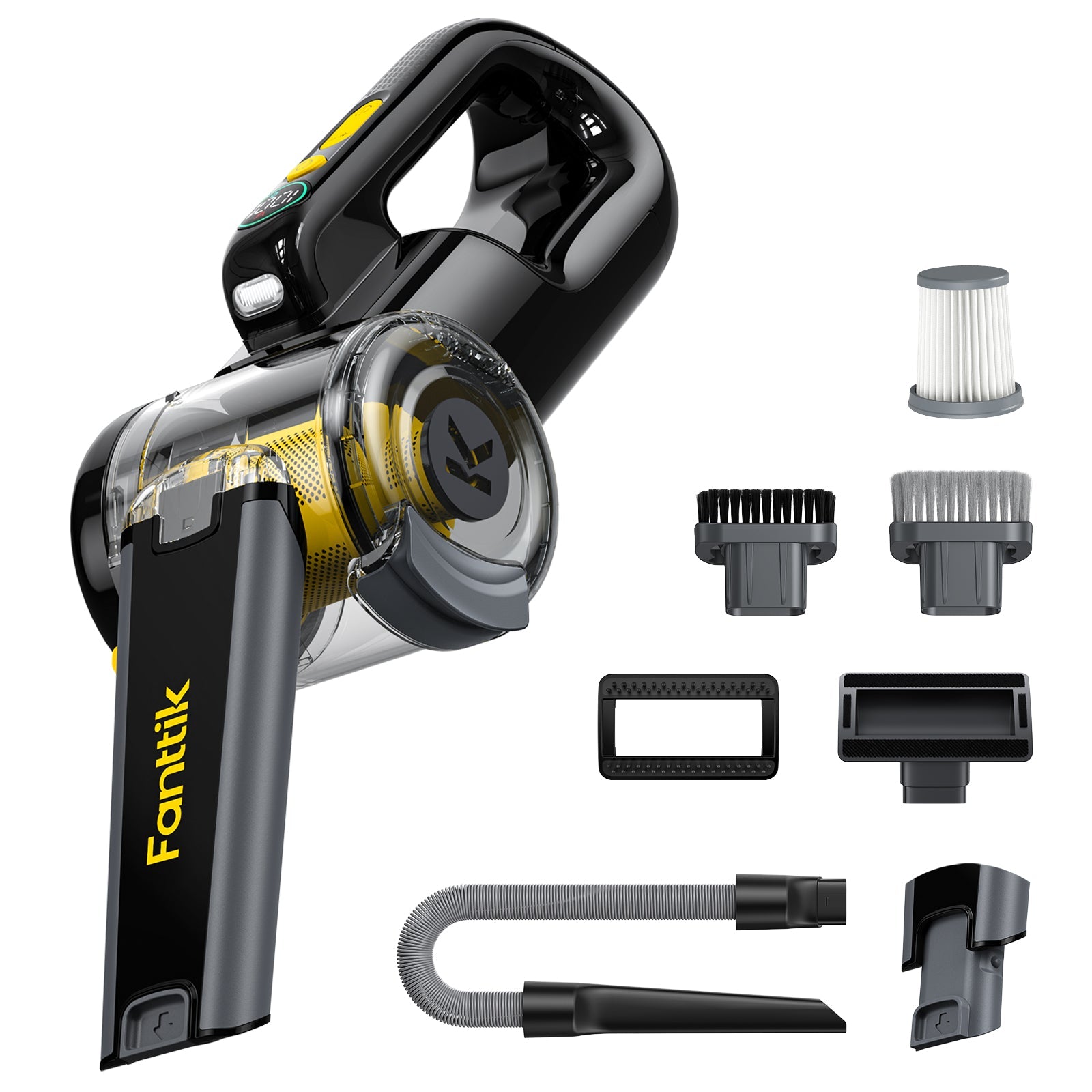 Fanttik X9 Ultra Tire Inflator and V10 APEX Foldable Car Vacuum