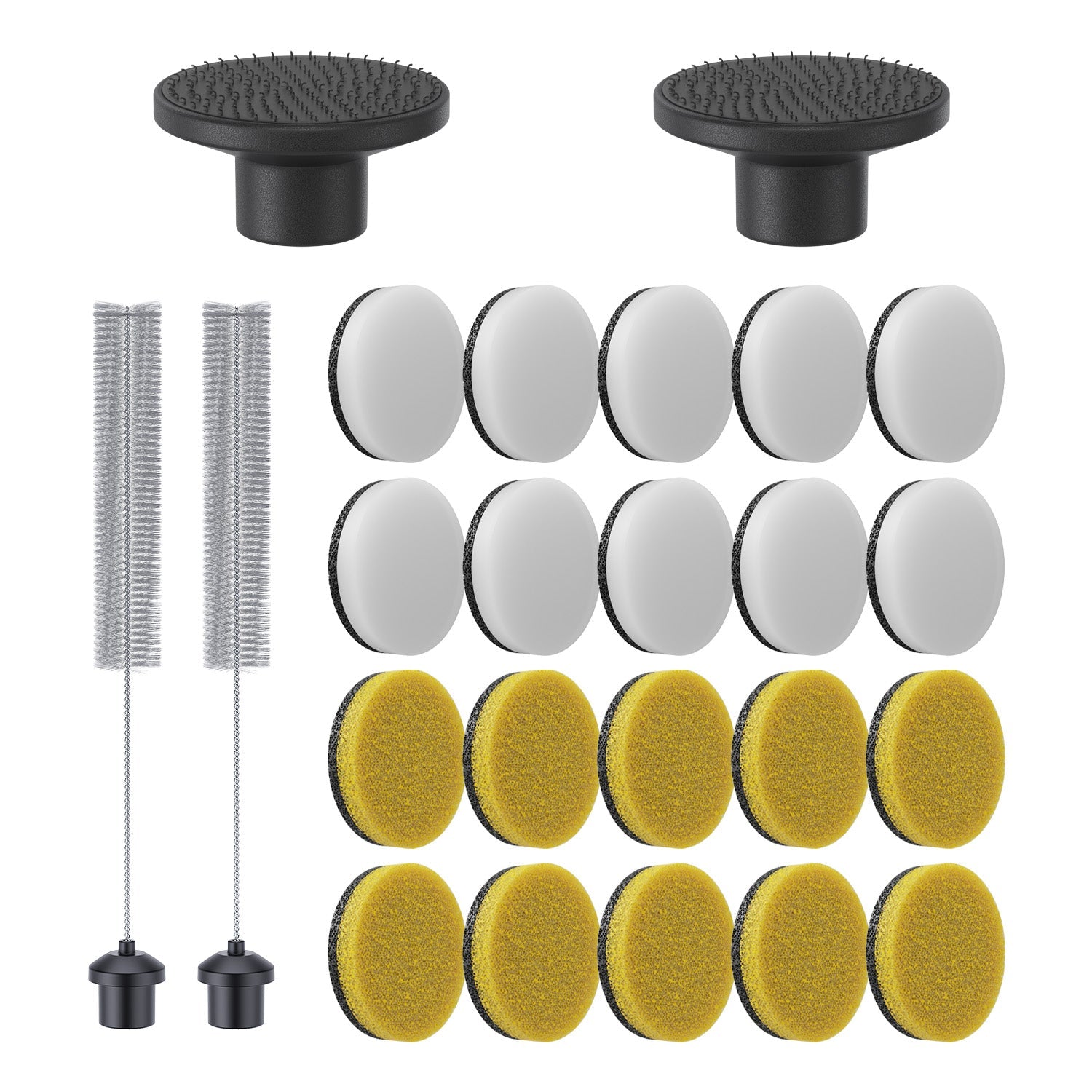 24 PCS Replacement Pads for G10 Nano Electric Scrubber