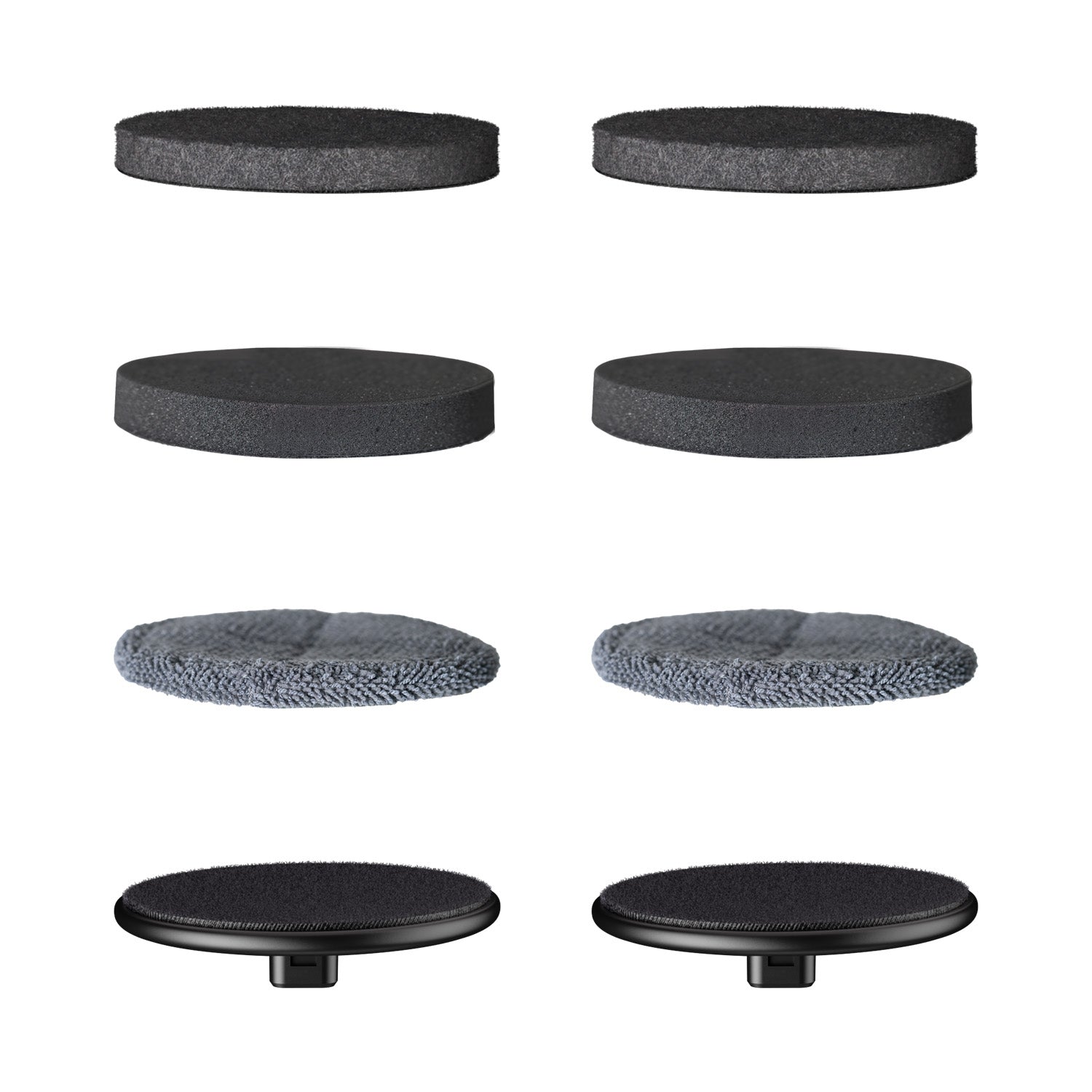 4 Pcs Replacement Pads for G9 Pro Spin Scrubber