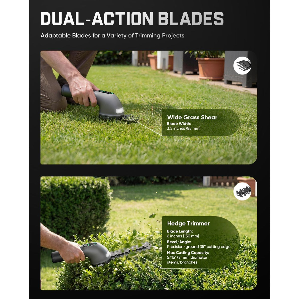 Fanttik Z10 Pro Cordless Hedge Trimmer