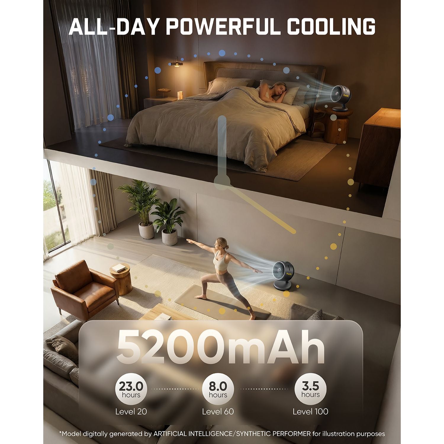 Fanttik MistFlow 100 Pro Misting Fan