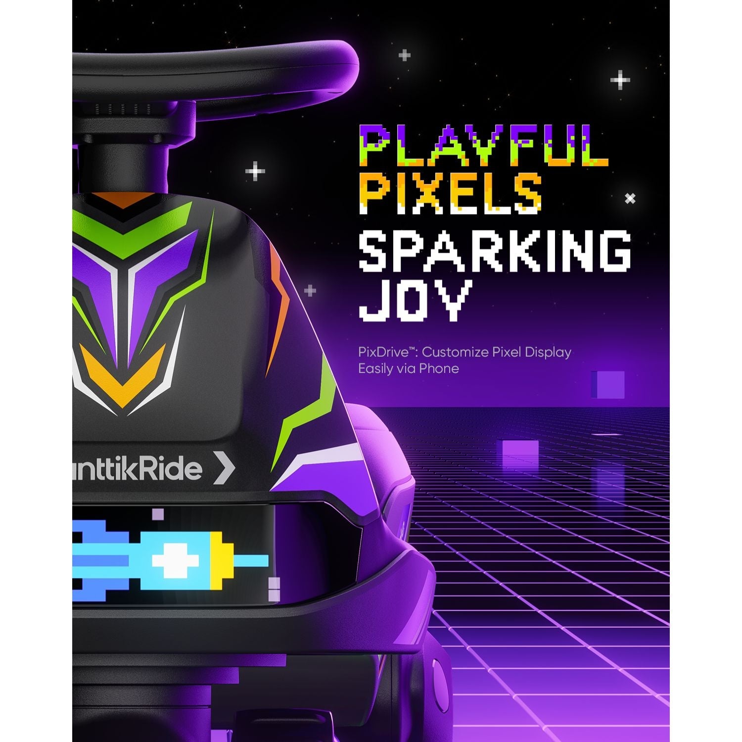 FanttikRide N10 Ultra+ 12V Electric Wiggle Car with Pedal