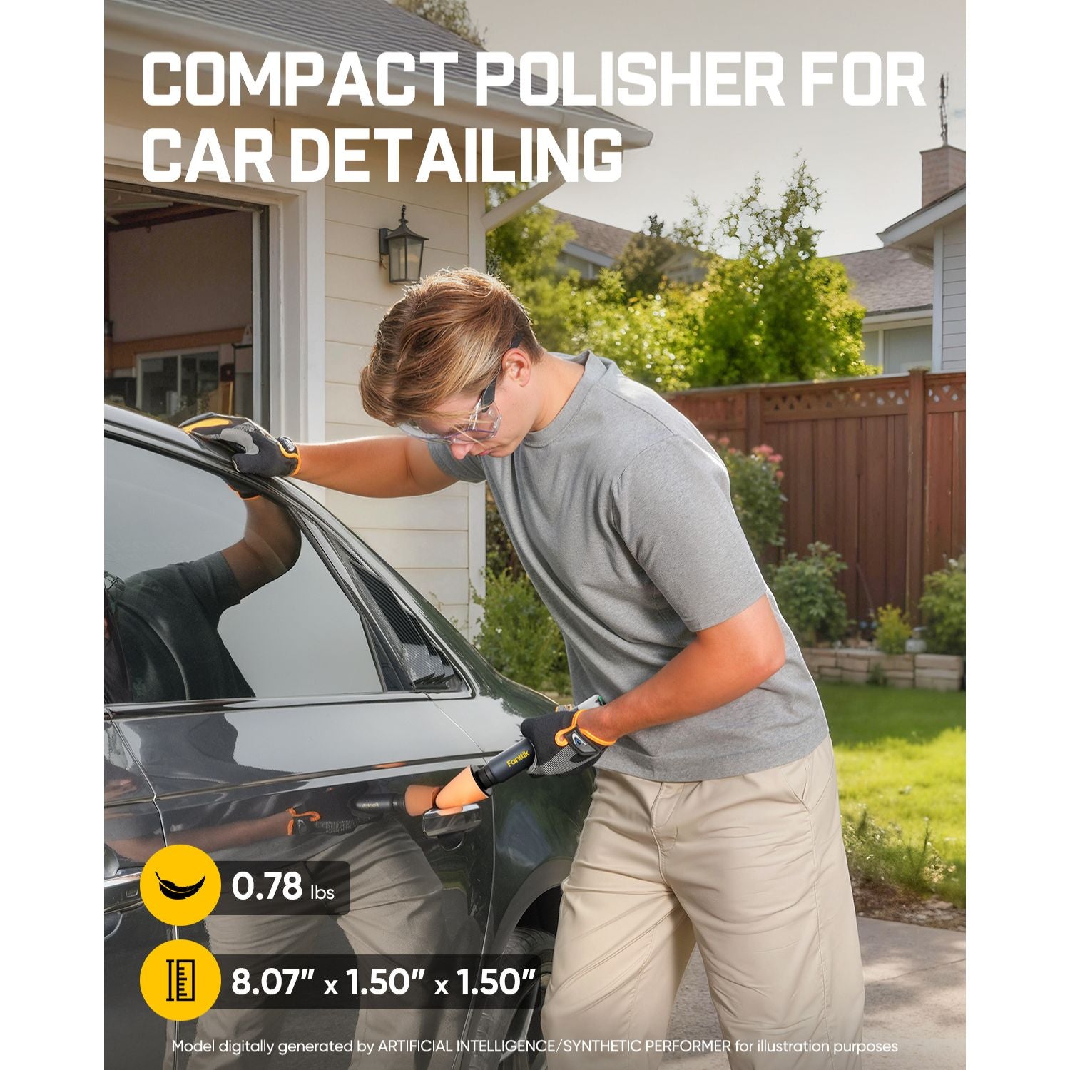 Fanttik P10 Pro Mini Car Buffer Polisher