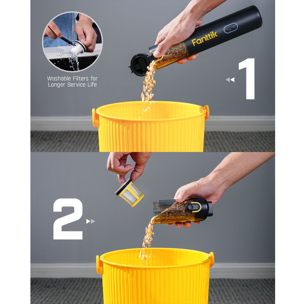 Fanttik Slim V8 APEX Car Vacuum RobustClean®