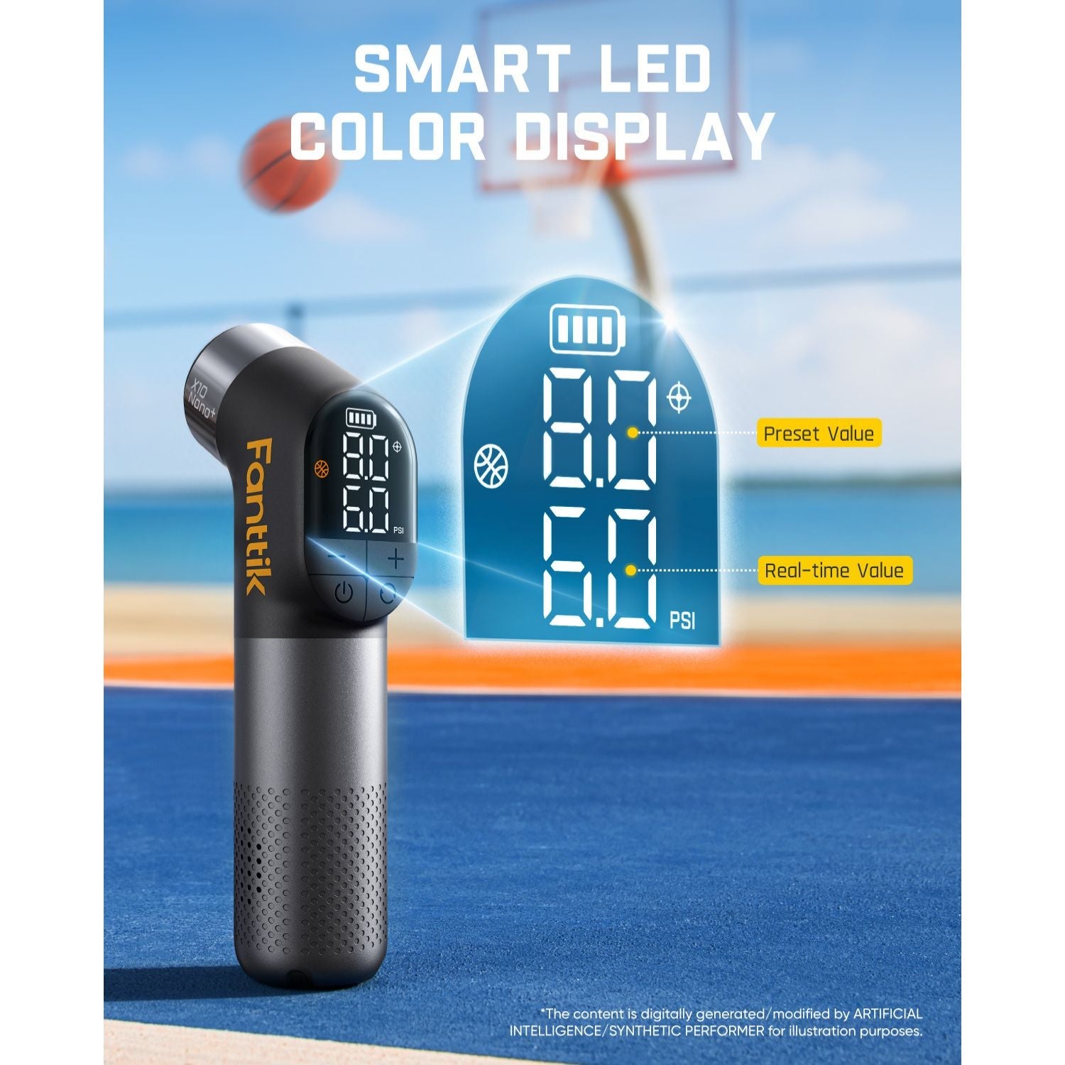 Fanttik X10 Nano Electric Ball Pump