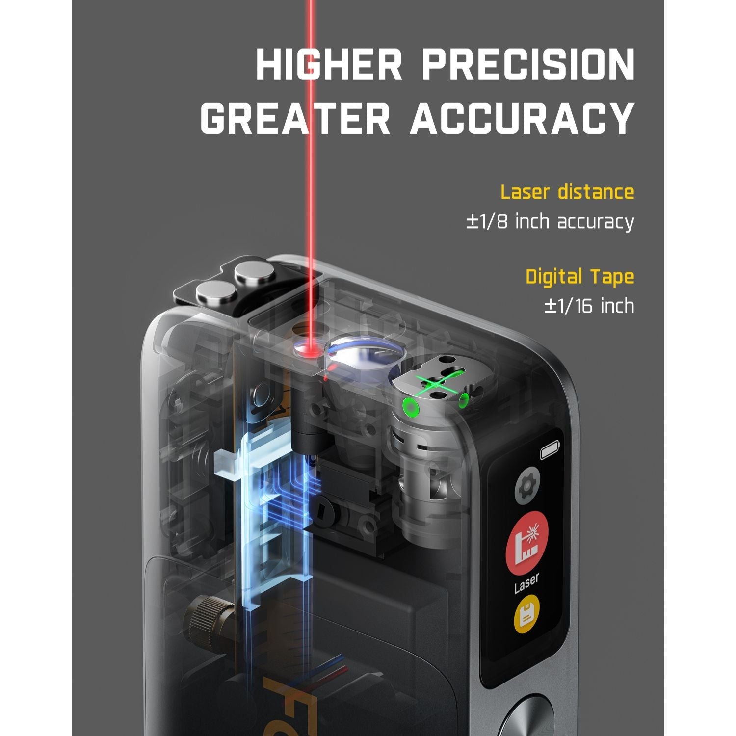 Fanttik A10 Apex 3-in-1 Laser Distance Meter