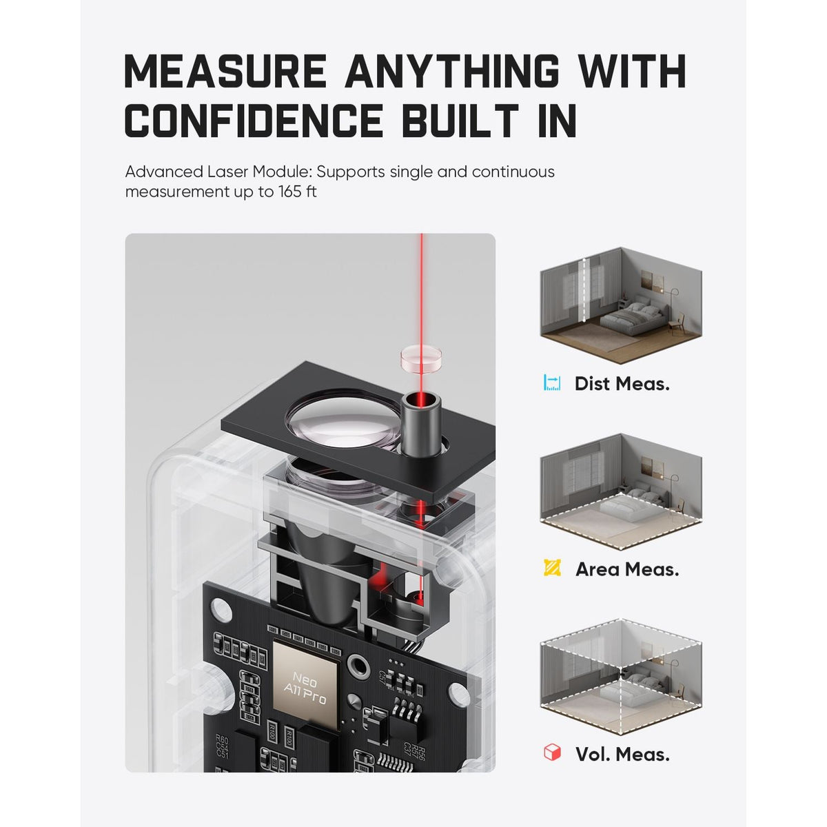 Fanttik A11 Pro Laser Measuring Tool