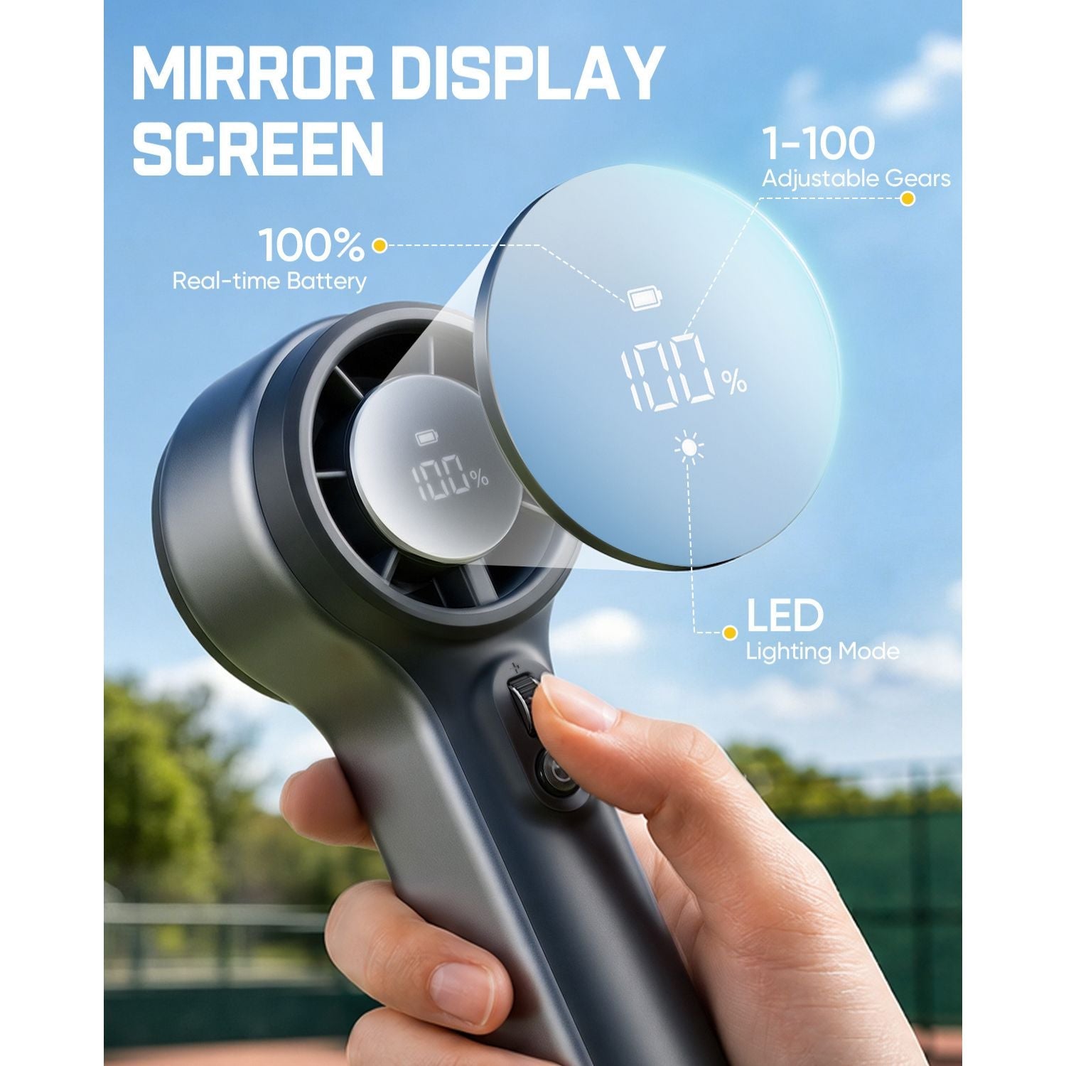 Fanttik GoFlow 11 Apex Portable Handheld Fan
