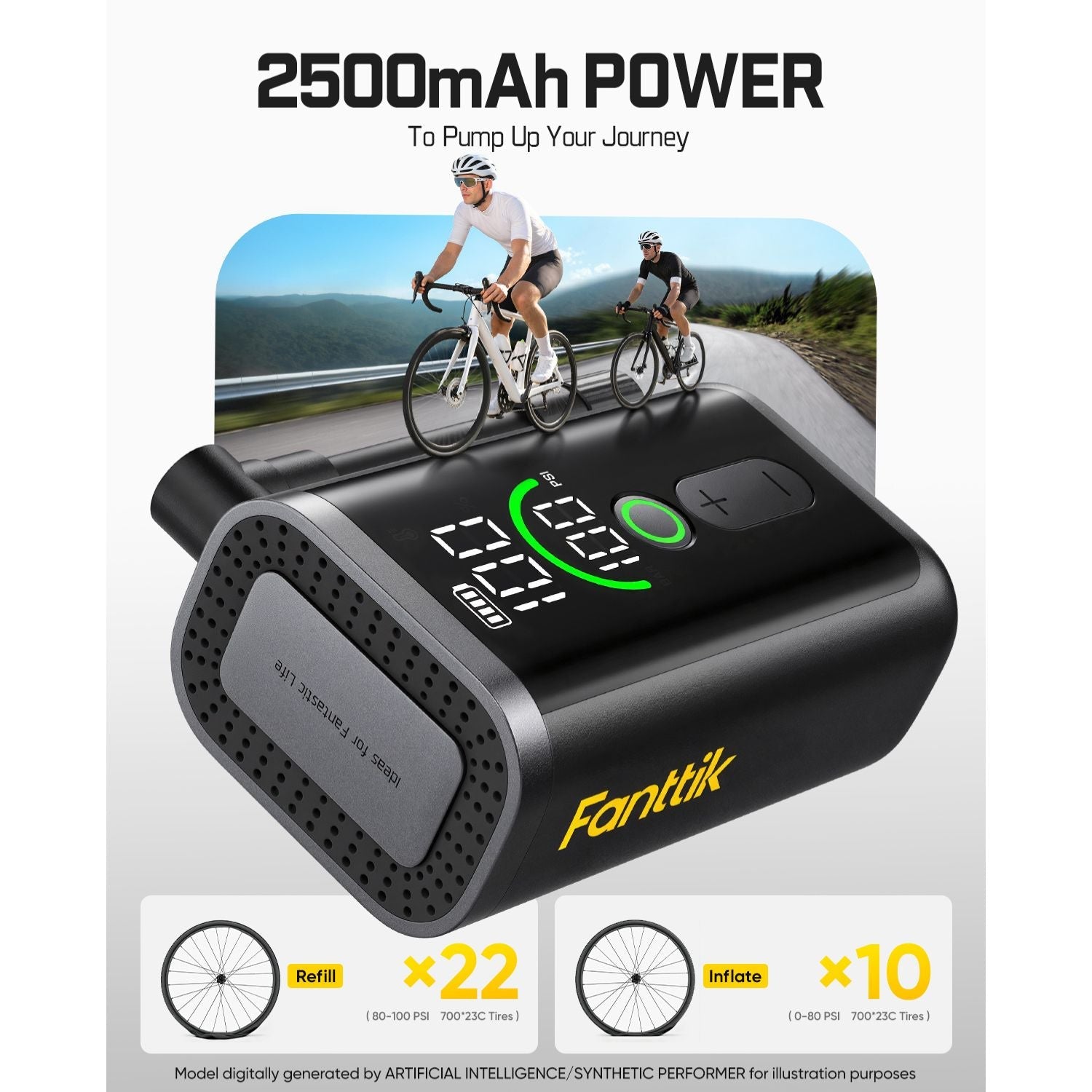 Fanttik X11 Ace Bike Pump