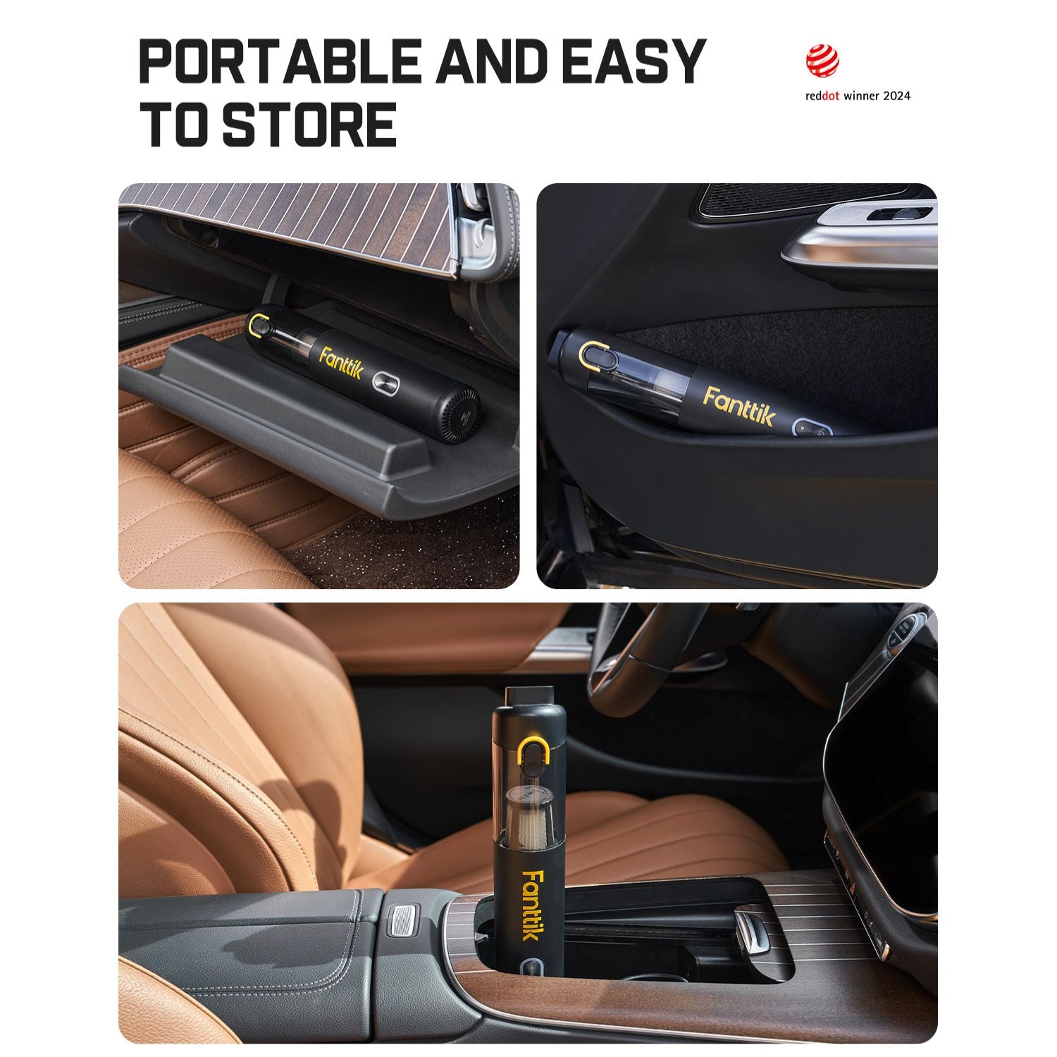 Fanttik V8 Mate Upgraded Cordless Car Vacuum