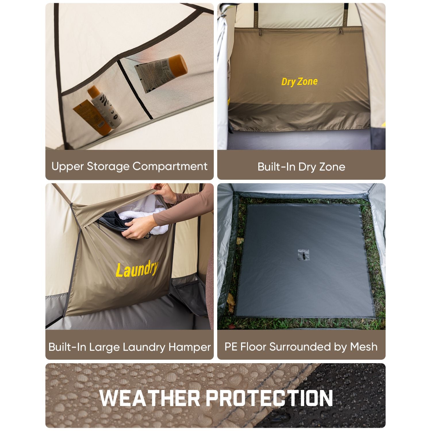FanttikOutdoor Zeta A1 Pro Shower Tent