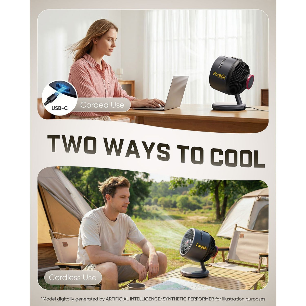 Fanttik MistFlow 100 Pro Misting Fan