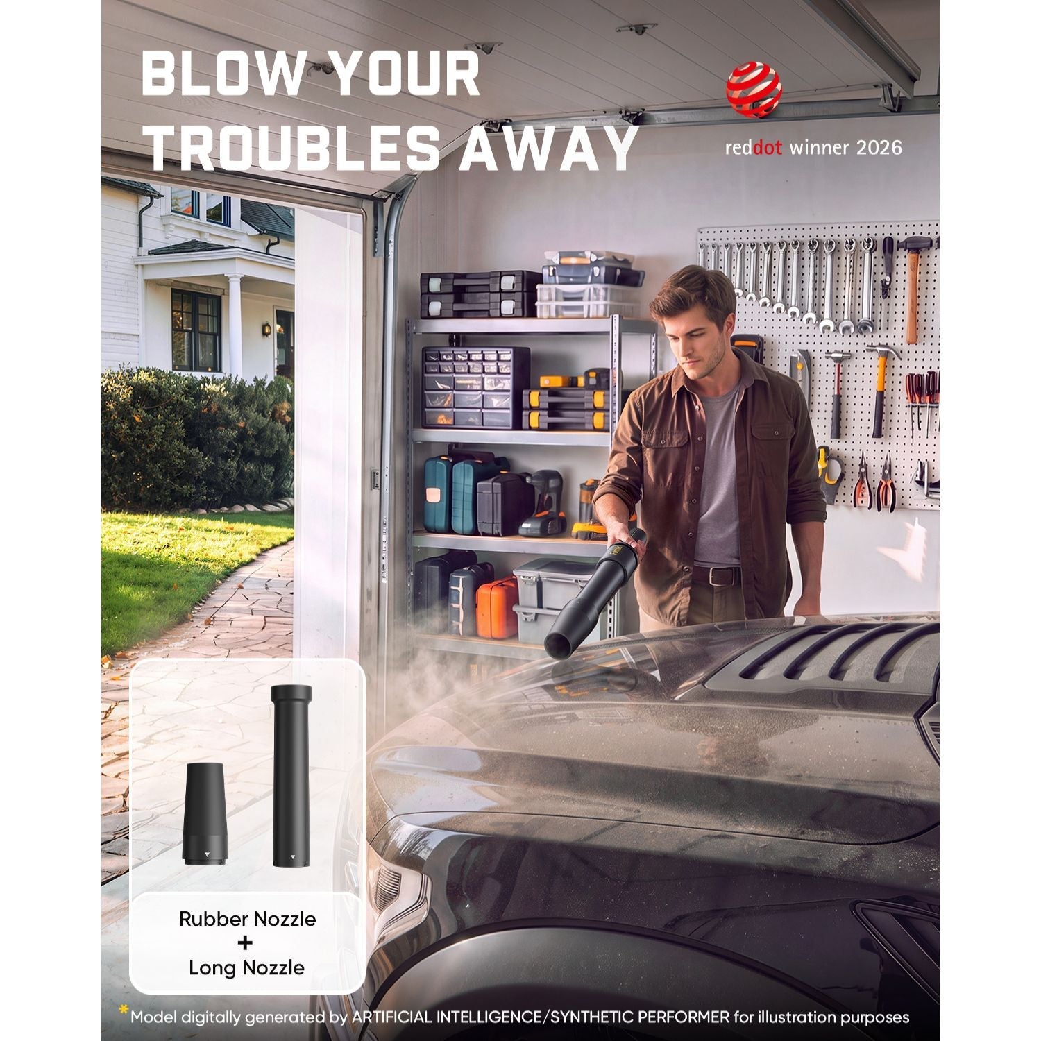Fanttik BF10 Pro Cordless Leaf Blower