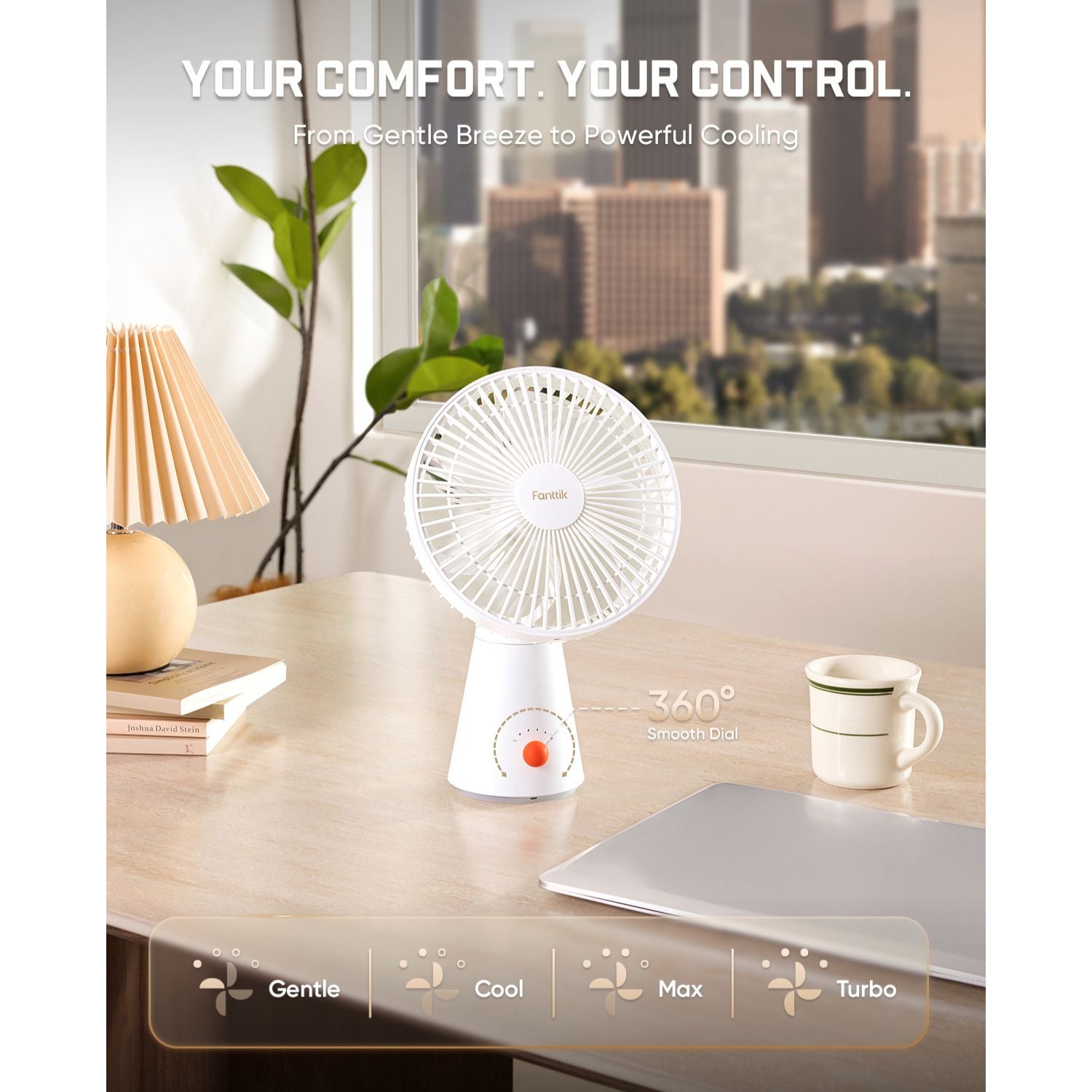 Fanttik CycleFlow 11 TurboPoly Table Top Cooling Fan