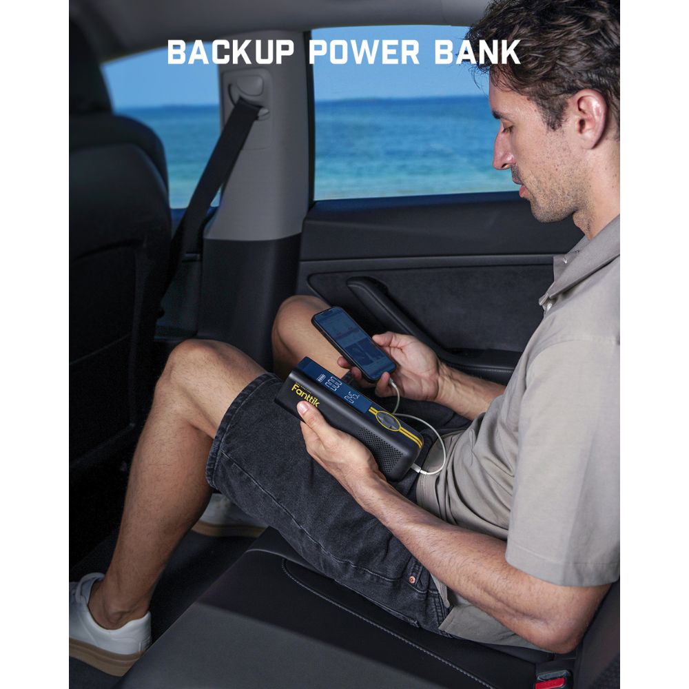 Fanttik X8 APEX EV Tire Inflator and Slim V8 APEX Car Vacuum