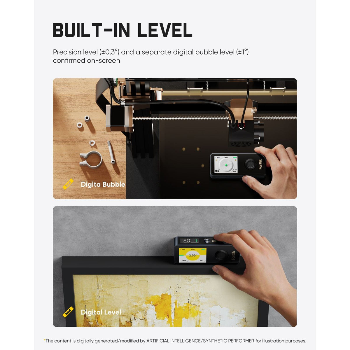 Fanttik A11 Ultra 3-in-1 Laser Measuring Tool