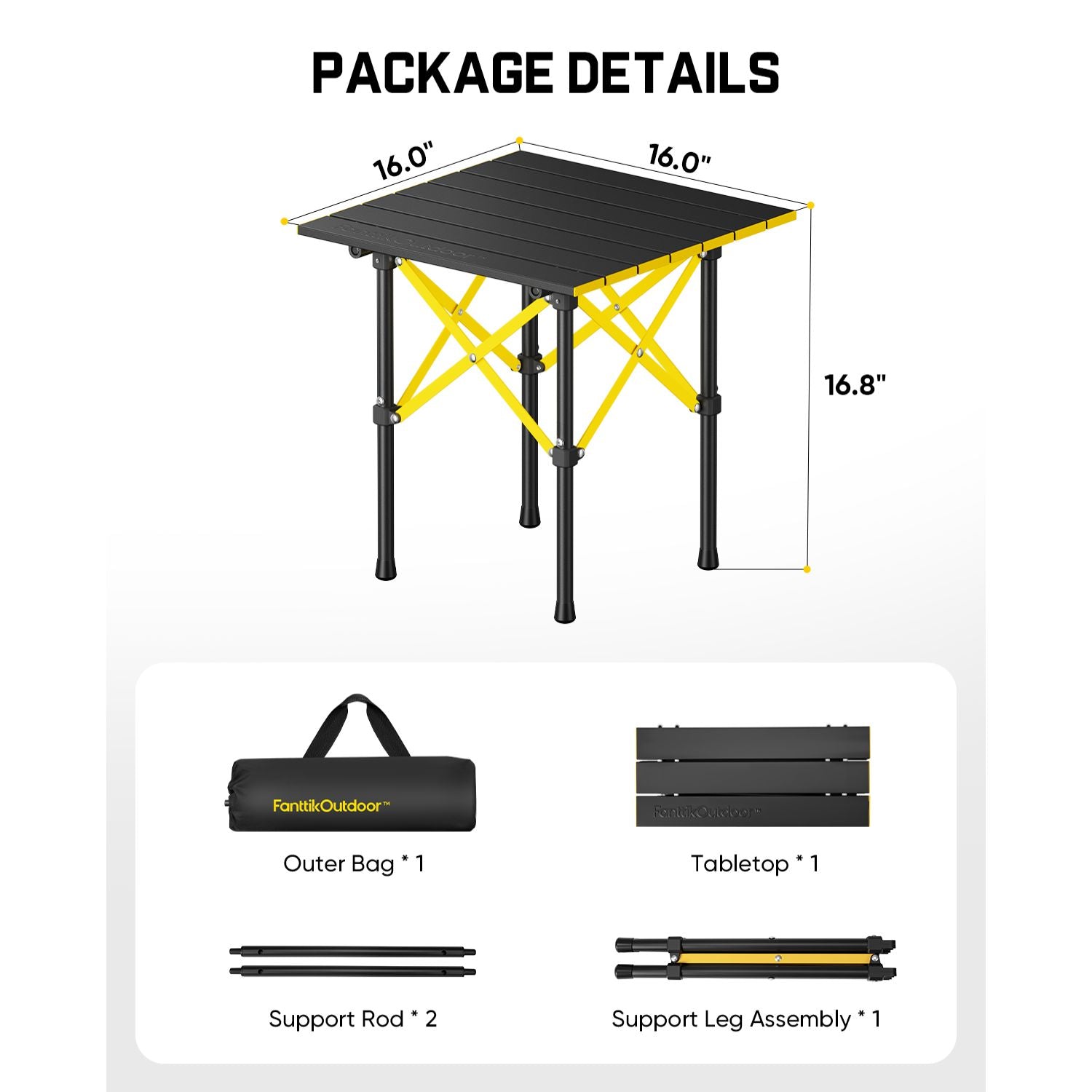 FanttikOutdoor Zeta V11 Pro Camping Table