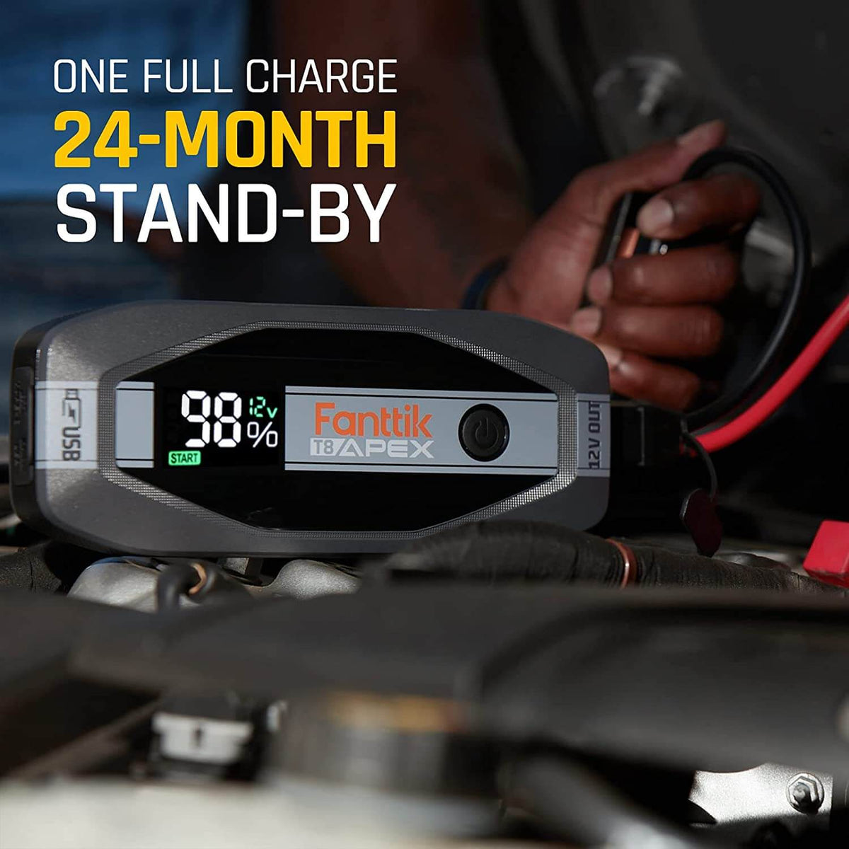 Fanttik T8 APEX Jump Starter Deluxe Package
