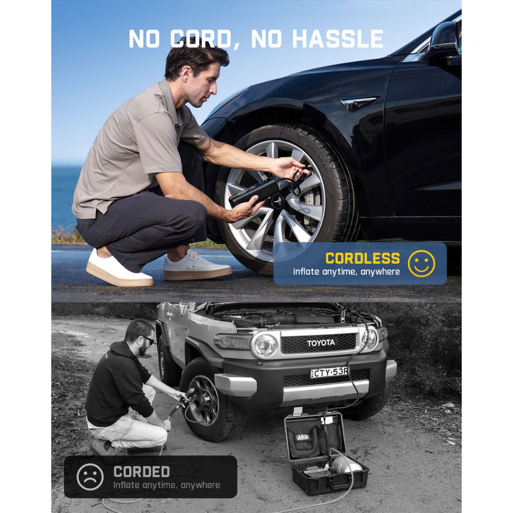 Fanttik X8 APEX EV Tire Inflator and Slim V8 APEX Car Vacuum