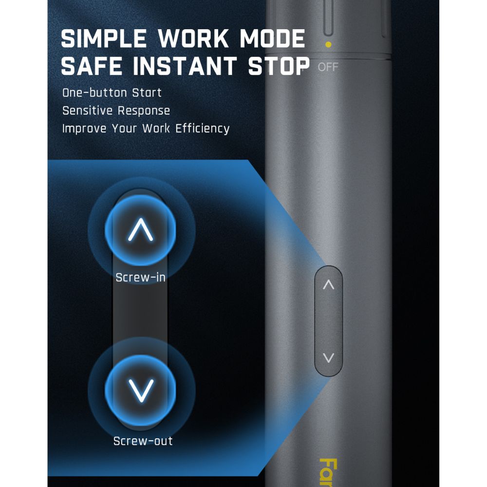 Fanttik V8 APEX Car Vacuum and S1 Pro Cordless Electric Screwdriver