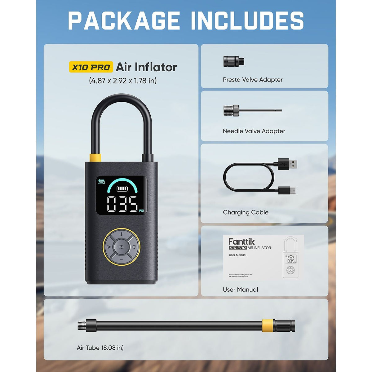 Fanttik X10 Pro Tire Inflator