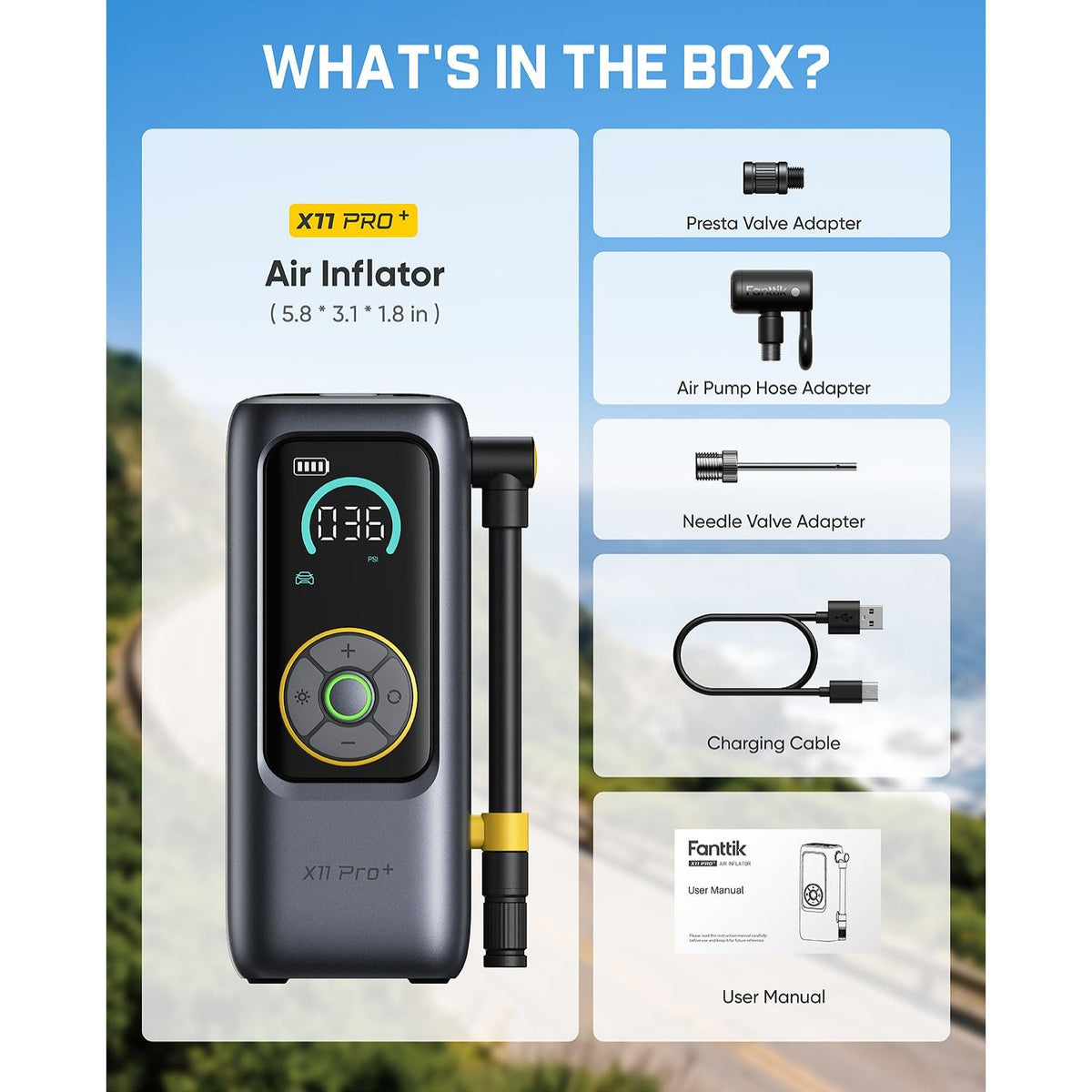 Fanttik X11 Pro+ Tire Inflator