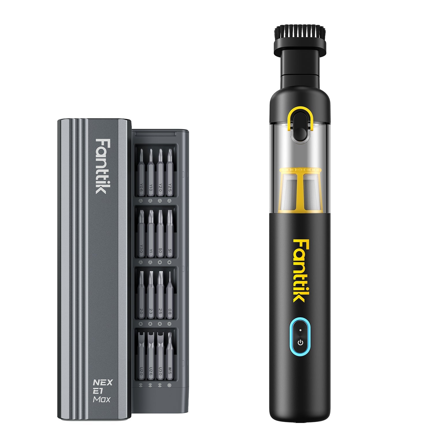 Fanttik E1 MAX Electric Screwdriver and V8 APEX Car Vacuum