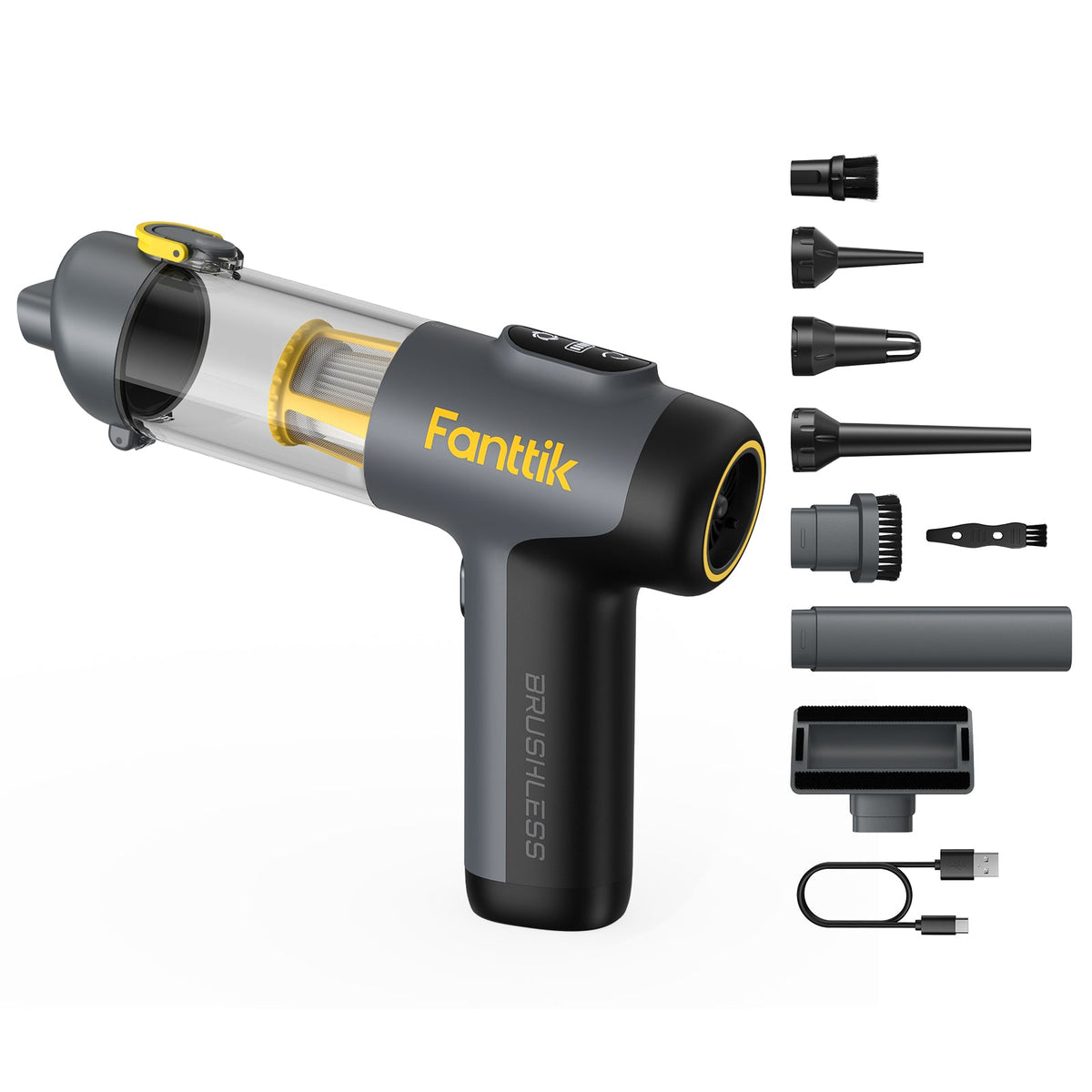 Fanttik Slim V9 Mix Car Vacuum RobustClean®