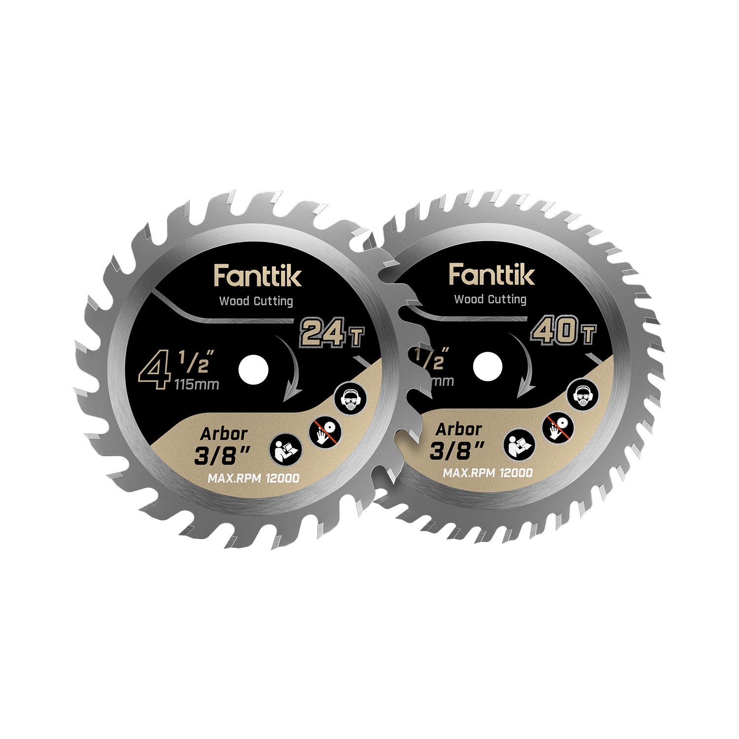 Fanttik OB02 4-1/2" 24T Circular Saw Blade for O11 Apex